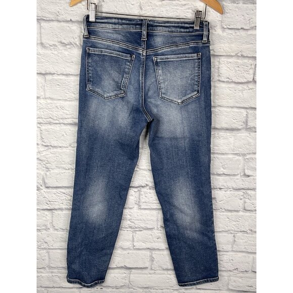 KUT FROM THE KLOTH Women's Catherine High Rise Ankle Straight Leg Size 6 - Picture 4 of 4